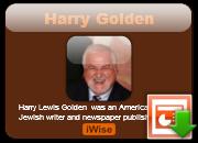 Harry Golden's quote