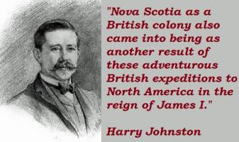 Harry Johnston's quote