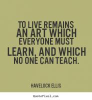 Havelock Ellis's quote