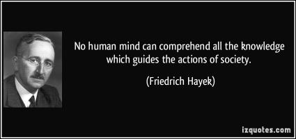 Hayek quote #1