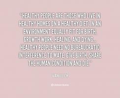 Healthy People quote #2