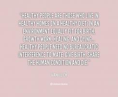 Healthy People quote #2