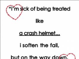 Helmet quote #1