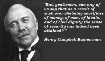 Henry Campbell-Bannerman's quote #3