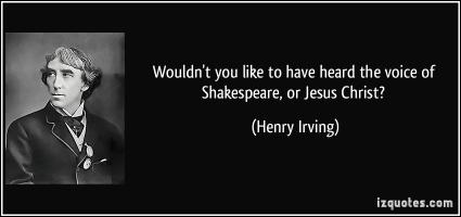 Henry Irving's quote #1