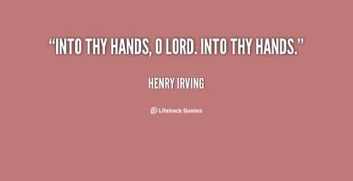 Henry Irving's quote #1