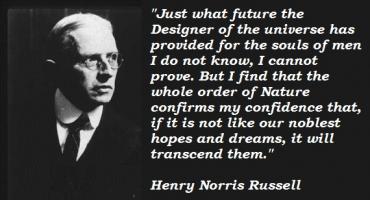 Henry Norris Russell's quote
