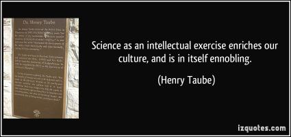 Henry Taube's quote