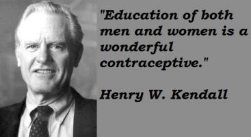 Henry W. Kendall's quote #3