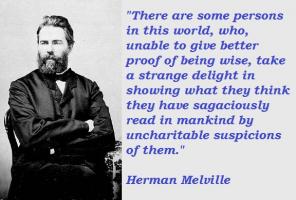 Herman Melville's quote