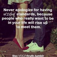 High Standards quote #2
