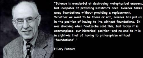 Hilary Putnam's quote