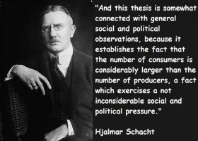 Hjalmar Schacht's quote
