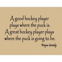 Hockey Player quote