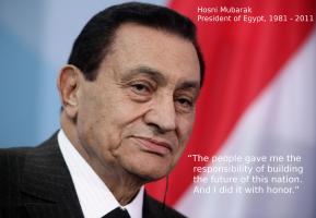 Hosni Mubarak's quote