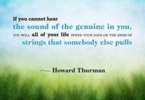 Howard Thurman's quote