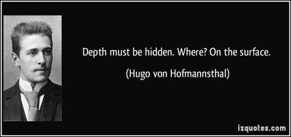 Hugo von Hofmannsthal's quote #1