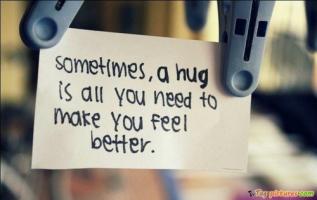 Hugs quote