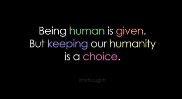 Human Being quote #2
