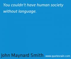 Human Language quote #2