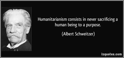 Humanitarianism quote #2