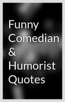 Humorist quote #1