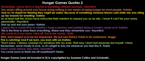 Hunger Games quote #2