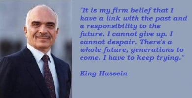 Hussein quote #1
