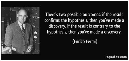 Hypothesis quote #2