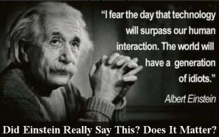 Idiocy quote #1