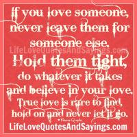 If You Love Someone quote #2