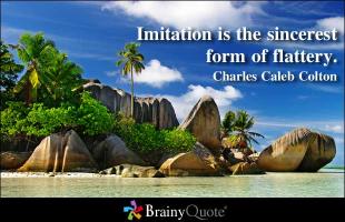 Imitators quote #2