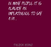 Impertinence quote #2