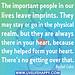 Important People quote