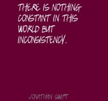Inconsistency quote #2