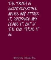 Incontrovertible quote #2