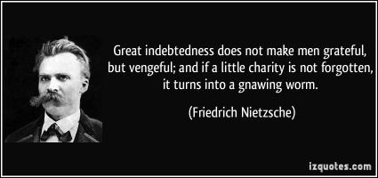 Indebtedness quote #2