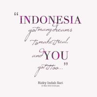 Indonesia quote #1