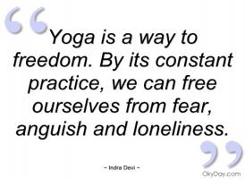 Indra Devi's quote