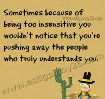 Insensitive quote #2