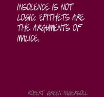 Insolence quote #1