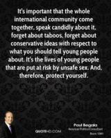 International Community quote #2