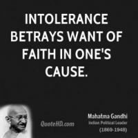 Intolerance quote #2