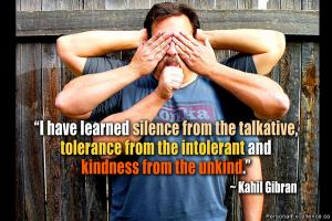 Intolerant quote #2