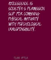 Irresponsibility quote #2