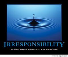 Irresponsibility quote #2