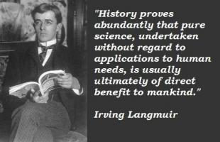 Irving Langmuir's quote #4