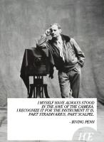 Irving Penn's quote