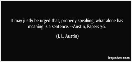 J. L. Austin's quote #4