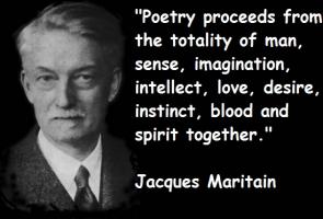 Jacques Maritain's quote